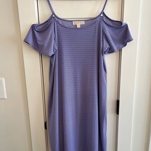 Michael Kors Cold Shoulder Dress SZ L